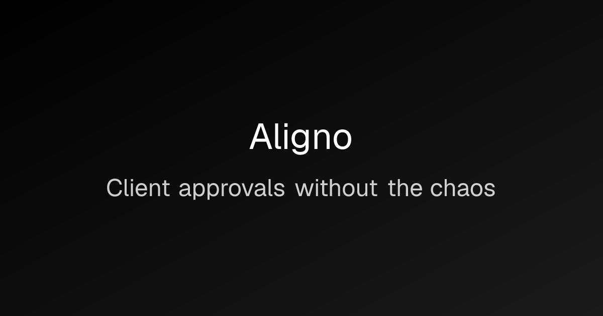 Aligno screenshot 1